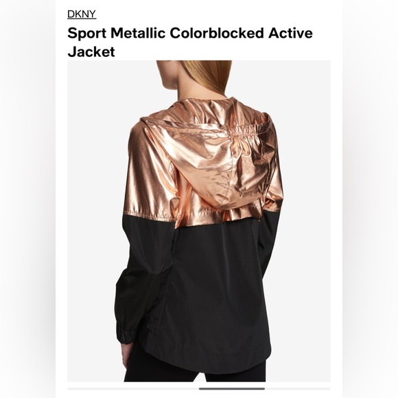 DKNY Sport Colorblocked Active Jacket - Picture 3 of 13